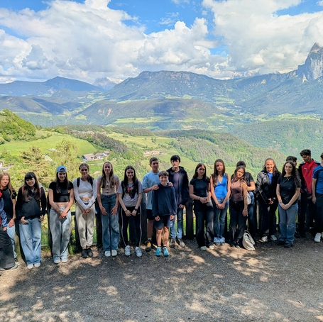 Klasse 8d in Südtirol