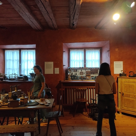 Kl. 7d Ausstellung im Museum
