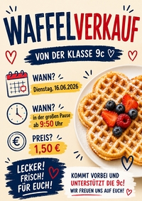 Waffelverkauf